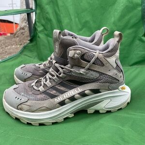 SOLD! Merrell Gray and White Trail Shoes